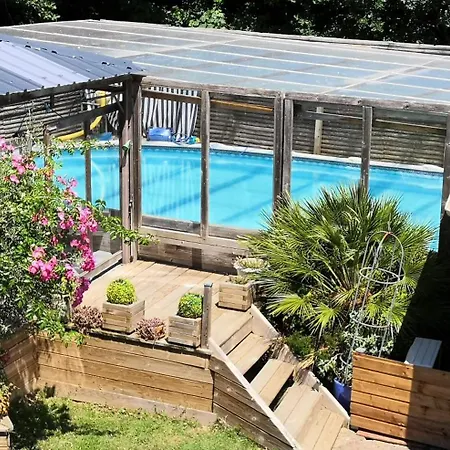 Apartamento Appt Dans Maison D'architecte, Spa, Piscine & Jardin *