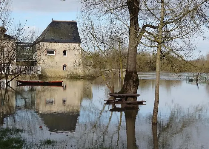 Appt Dans Maison D'architecte, Spa, Piscine & Jardin * Soucelles